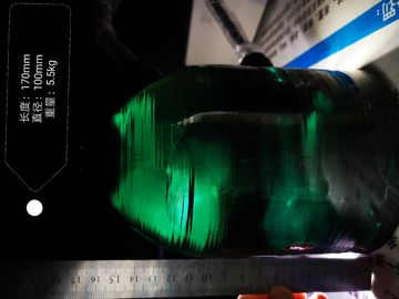 Dimensione su misura verde del monocristallo della cassa per orologi del cristallo di zaffiro Al2O3