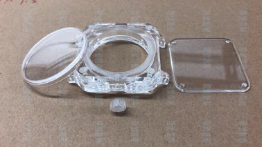piatto trasparente della cassa per orologi del cristallo di zaffiro di 30-50mm per il vetro ottico dell'orologio