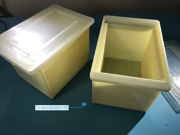 contenitore di trasportatore del wafer di 2inch 3inch 4inch pp per i substrati quadrati del wafer