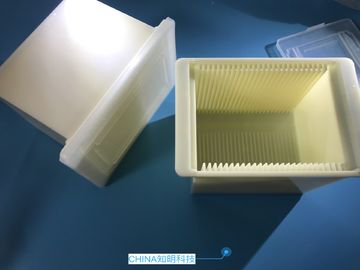 contenitore di trasportatore del wafer di 2inch 3inch 4inch pp per i substrati quadrati del wafer