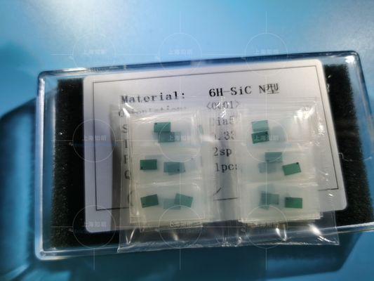 Wafer del monocristallo 5*5mm 6 H-N Polished Silicon Carbide