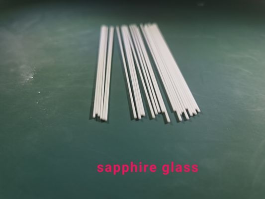 dia1.0mm sottile Ultra-fine 0.6mm Al2o3 Sapphire Glass Rod Stick ceramica ha avvolto la superficie