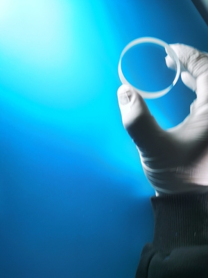 Lente ottica con cuscinetto a sfera monocristallina di Al2O3 Sapphire Glass Tube Transparent Polished