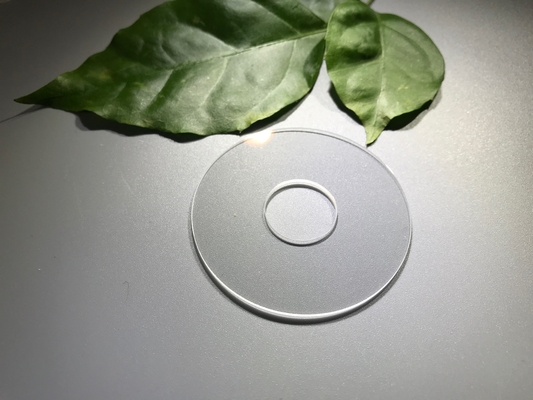 Sapphire Optical Windows Quartz Material trasparente circolare ha personalizzato il diametro
