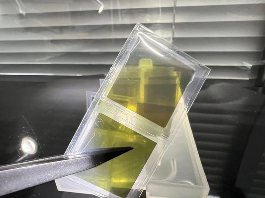 wafer 4H - N sic Crystal Chips del carburo di silicio di 10 x di 10 x di 0.5mm