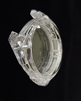 Parti della lunetta della cassa dell'orologio in vetro zaffiro con vetro ottico personalizzato Asse C