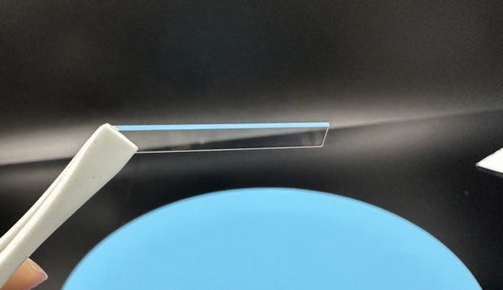 Al2O3 38x4.5x0.3mmt tagliente e lucidato di singolo Crystal Sapphire Glass Razor Blade Medical