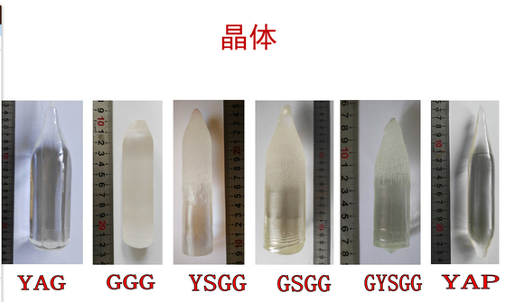 GSGG a 2 pollici Gd3 (Sc2Ga3) O12 Crystal Substrate Material SGGG CaMgZr GGG TGG