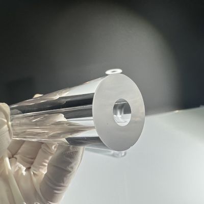 Tubo di zaffiro a cristallo singolo Al2O3 personalizzato per 99,999% di alta purezza Diametri diversi