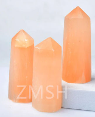 Laboratorio di luccio arancione-persiccio Sapphire Gemstone Fusione di eleganza e innovazione