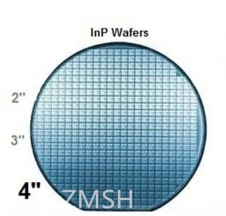 3 pollici InP Indium fosfuro Substrato N-tipo semiconduttore VGF metodo di crescita 111 100 orientamento