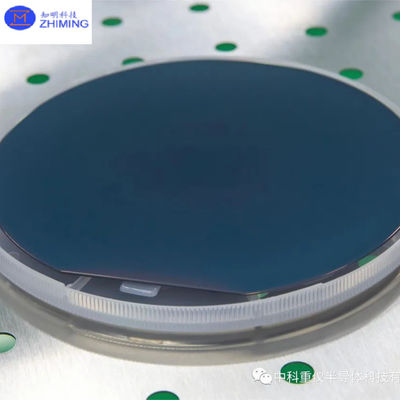 Nitruro di gallio su wafer di silicio GaN-on-Si 2 pollici 4 pollici 6 pollici 8 pollici per la tecnologia CMOS