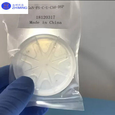GaN su zaffiro GaN Epitaxy Template su Zaffiro 2 pollici 4 pollici 6 pollici 8 pollici