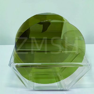 Wafer SiC 4H N Tipo 8 pollici di produzione di qualità Dummy di qualità personalizzata Wafer di carburo di silicio lucidato a doppio lato