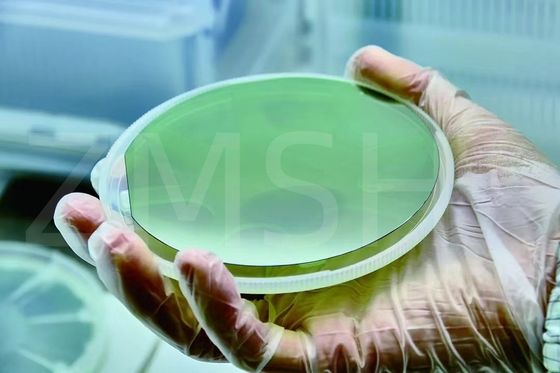 Wafer SiC 4H N Tipo 8 pollici di produzione di qualità Dummy di qualità personalizzata Wafer di carburo di silicio lucidato a doppio lato
