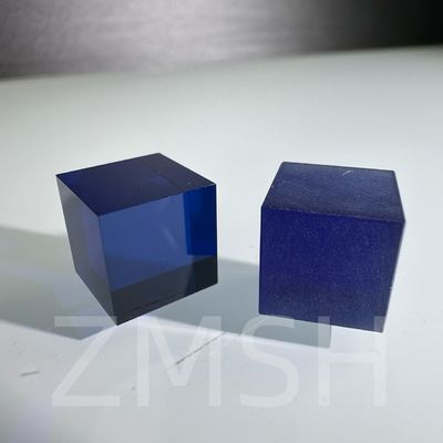Coltivazione artificiale dopato colore zaffiro AL2O3 Metodo CZ personalizzato Rubino Blu Padparadscha