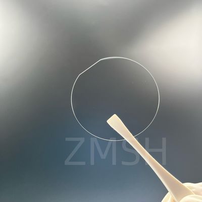 Wafer di zaffiro 2 pollici C-piano ((0001) DSP SSP 99,999% Monocristallino Al2O3 LEDS Semiconduttore