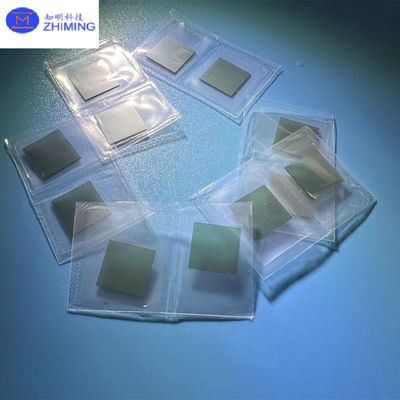 SIC Substrato quadrato 5×5 10×10 350um Off Axis: 2.0°-4.0° verso il grado di produzione