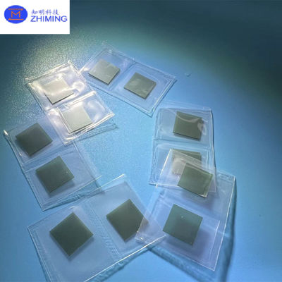 SIC Substrato quadrato 5×5 10×10 350um Off Axis: 2.0°-4.0° verso il grado di produzione