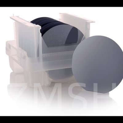 8 pollici GaN-on-Si Epitaxy Wafer 110 111 110 N tipo P tipo personalizzazione semiconduttore RF LED