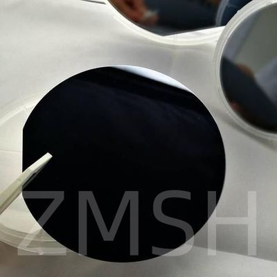 8 pollici GaN-on-Si Epitaxy Wafer 110 111 110 N tipo P tipo personalizzazione semiconduttore RF LED