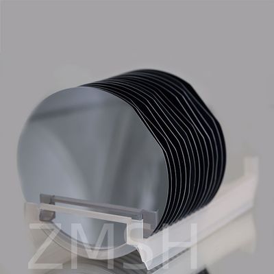 8 pollici GaN-on-Si Epitaxy Wafer 110 111 110 N tipo P tipo personalizzazione semiconduttore RF LED