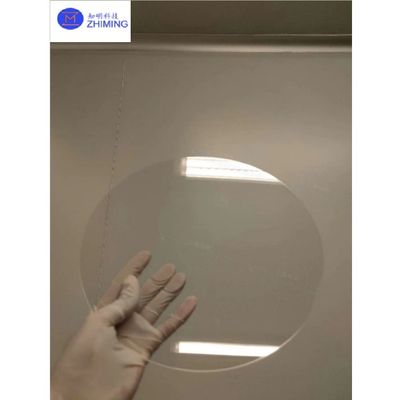 Wafer di silicio fuso JGS1 JGS2 BF33 spessore 8 pollici 12 pollici 750um±25um Ra ≤ 0,5 nm TTV ≤ 10um