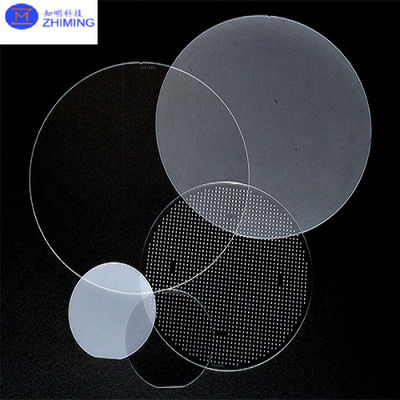 Wafer di silicio fuso JGS1 JGS2 BF33 spessore 8 pollici 12 pollici 750um±25um Ra ≤ 0,5 nm TTV ≤ 10um