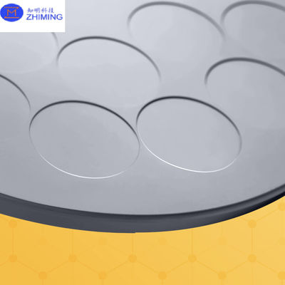 Piastra in ceramica SiC per 2 pollici 4 pollici 6 pollici Wafer di lavorazione e taglia personalizzata