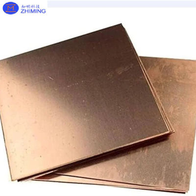 Substrato di rame Wafer / Substrato di rame cubo 100 110 111 Orientaiton SSP DSP Purezza 99,99%