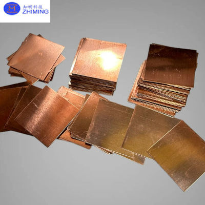 Substrato di rame Wafer / Substrato di rame cubo 100 110 111 Orientaiton SSP DSP Purezza 99,99%