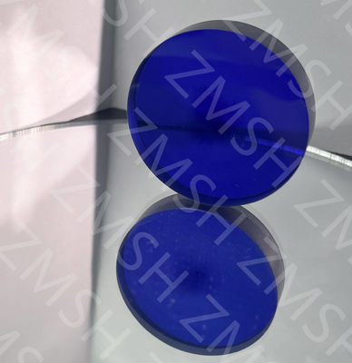 Royal Blue Sapphire Gemstone grezzo sintetico colorato per duraturi gioielli e orologi