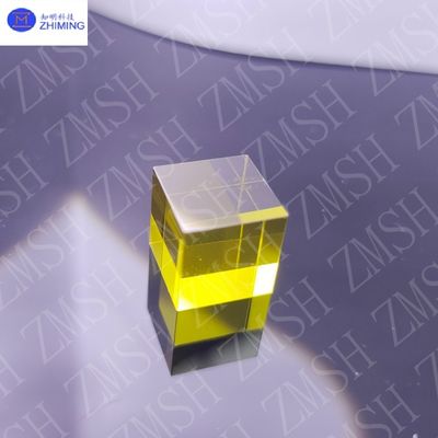 Limone Giallo Zaffiro Gemstone Sintetico Limone Giallo Materiale grezzo per la produzione di gioielli Durezza Mohs di 9