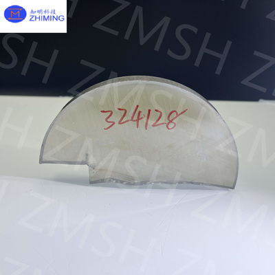 Moissanite color champagne, creata in laboratorio, durezza di 9,25 per anelli e accessori.