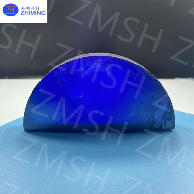 Royal Blue Moissanite Carburo di silicio grezzo monocristallino in gioielleria creato in laboratorio