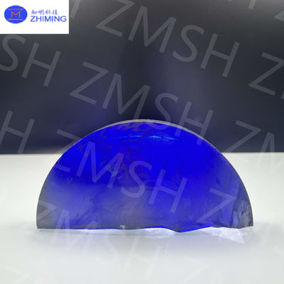 Royal Blue Moissanite Carburo di silicio grezzo monocristallino in gioielleria creato in laboratorio