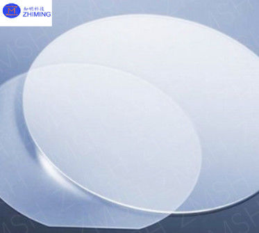 Substrati di cristallo di quarzo di varie dimensioni 2 pollici 4 pollici 6 pollici 8 pollici con spessore personalizzato