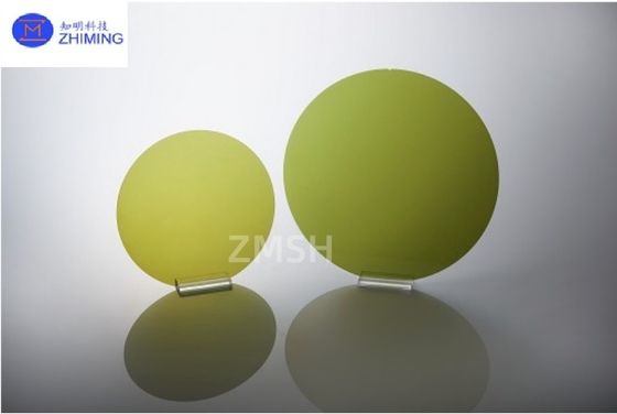 SiC Wafer Epitaxial Silicon Carbide 4H 4inch 6inch High Resistivity Semiconductor Industria