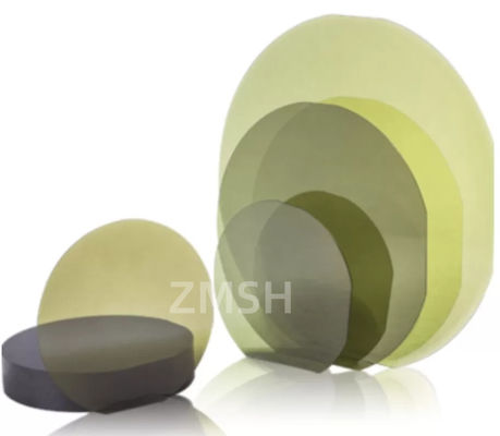SiC Wafer Epitaxial Silicon Carbide 4H 4inch 6inch High Resistivity Semiconductor Industria