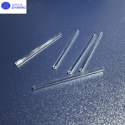 Tubo di zaffiro Protezione termocoppia di fascia alta trasparente resistente alle alte temperature