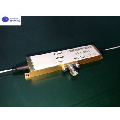 Modulatore di fase 1000nm a bassa Vπ, tolleranza ad alta potenza, progettazione a polarizzazione singola per sensori a fibra e comunicazioni ottiche