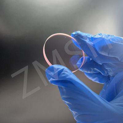 Finestre ottiche a cristallo singolo Ti3+ Rosso Zaffiro Laser Al2O3 Pacchetto di sicurezza personalizzato