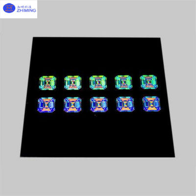 Macchina di marcatura arcobaleno laser ultraveloce Strisce di interferenza metallica con effetti arcobaleno dinamici di spostamento dell'angolo