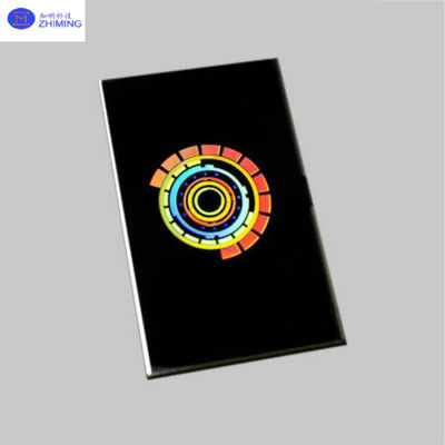 Macchina di marcatura arcobaleno laser ultraveloce Strisce di interferenza metallica con effetti arcobaleno dinamici di spostamento dell'angolo