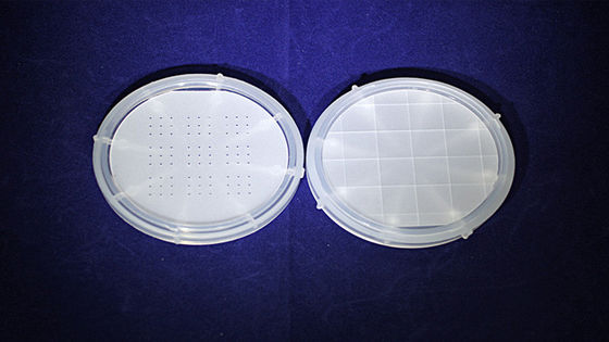 TGV ad alta trasmissibilità Sapphire Substrate Conductive Aerospace Automotive AR VR