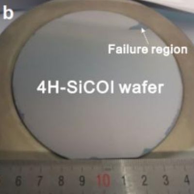 SiC-on-Isolator SiCOI Substrati ad alta conduttività termica a larga banda