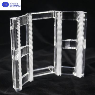 Barchetta di wafer di quarzo ad alta purezza e resistente alle alte temperature personalizzabile