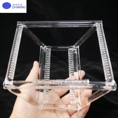 Barchetta di wafer di quarzo ad alta purezza e resistente alle alte temperature personalizzabile