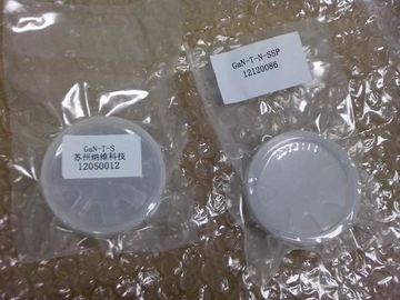 monocristallo del wafer HVPE GaN del nitruro di gallio di isolato di 0.4mm per il dispositivo