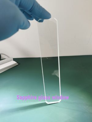 Resistenza ad alta temperatura Sapphire Window Plates di asse di C
